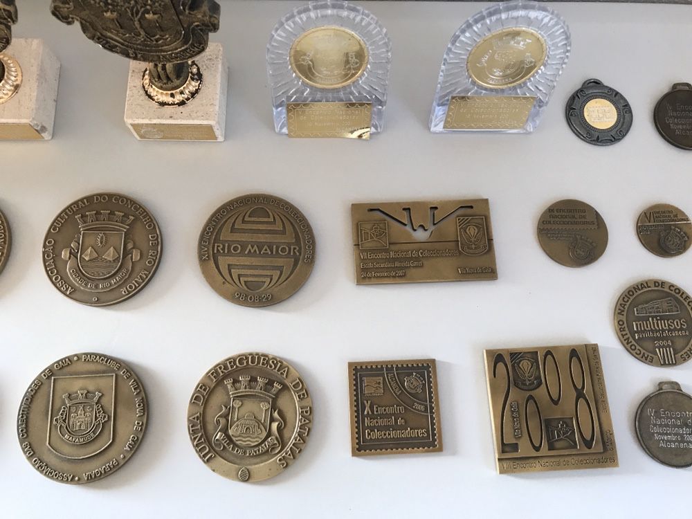 Medalhas Participação de Encontros de Coleccionadores