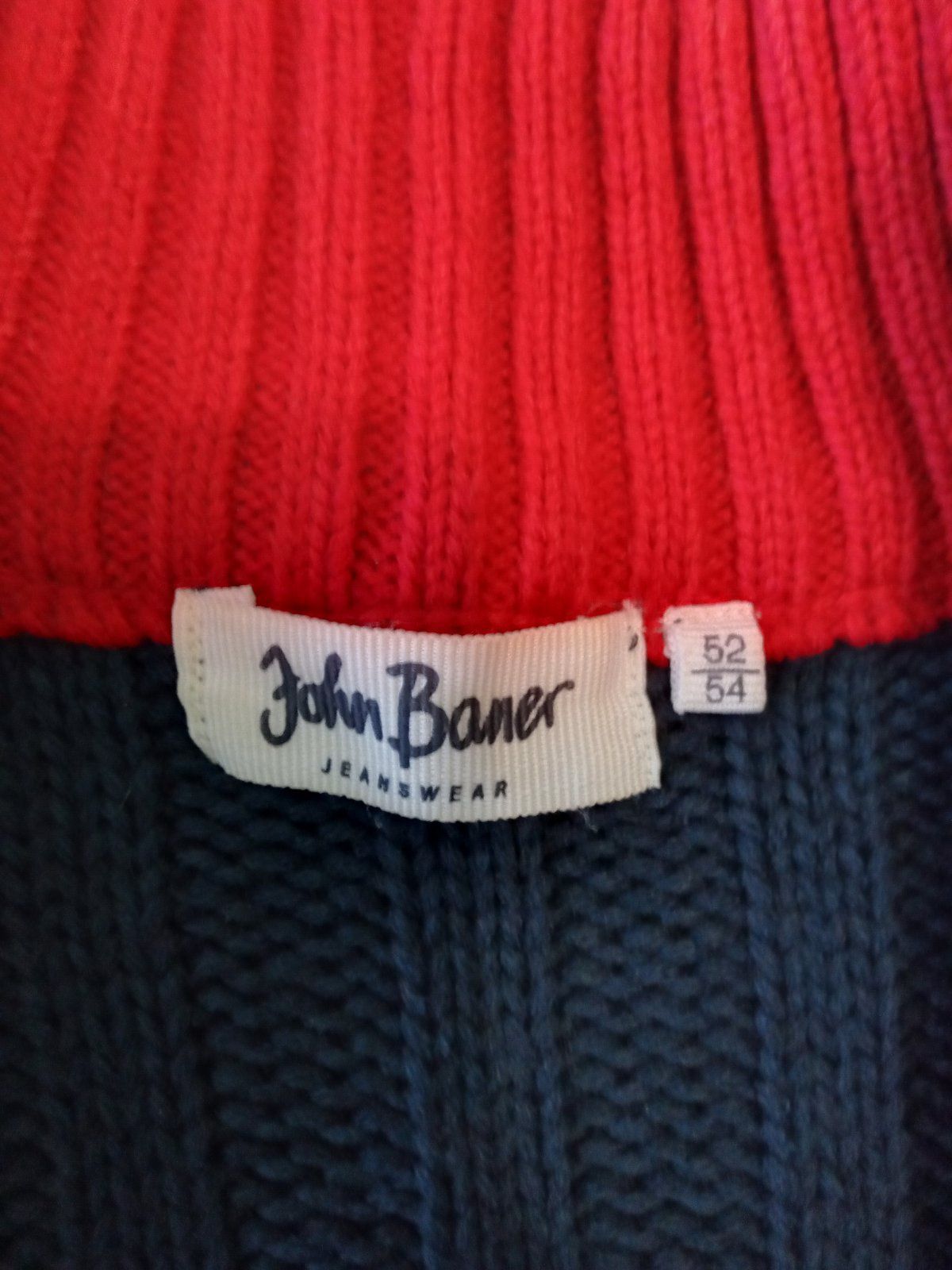 Кофта пуловер светр джемпер чоловічий John Baner