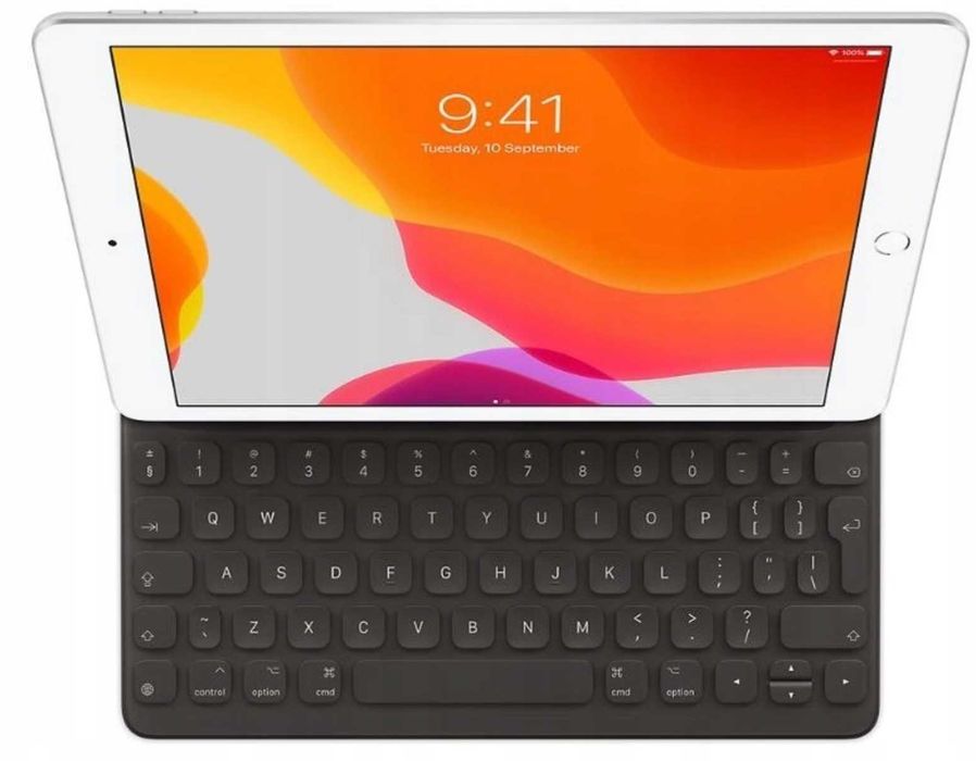 Klawiatura Apple Smart Keyboard iPad 9 gen Czarny USA/Promocja