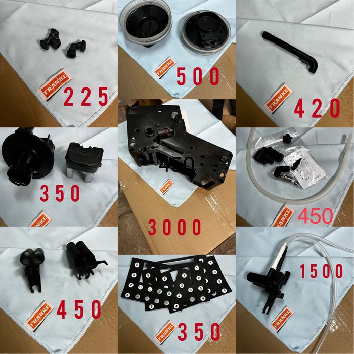 Запчастини, запчасти для кавомашин  Франке, Franke