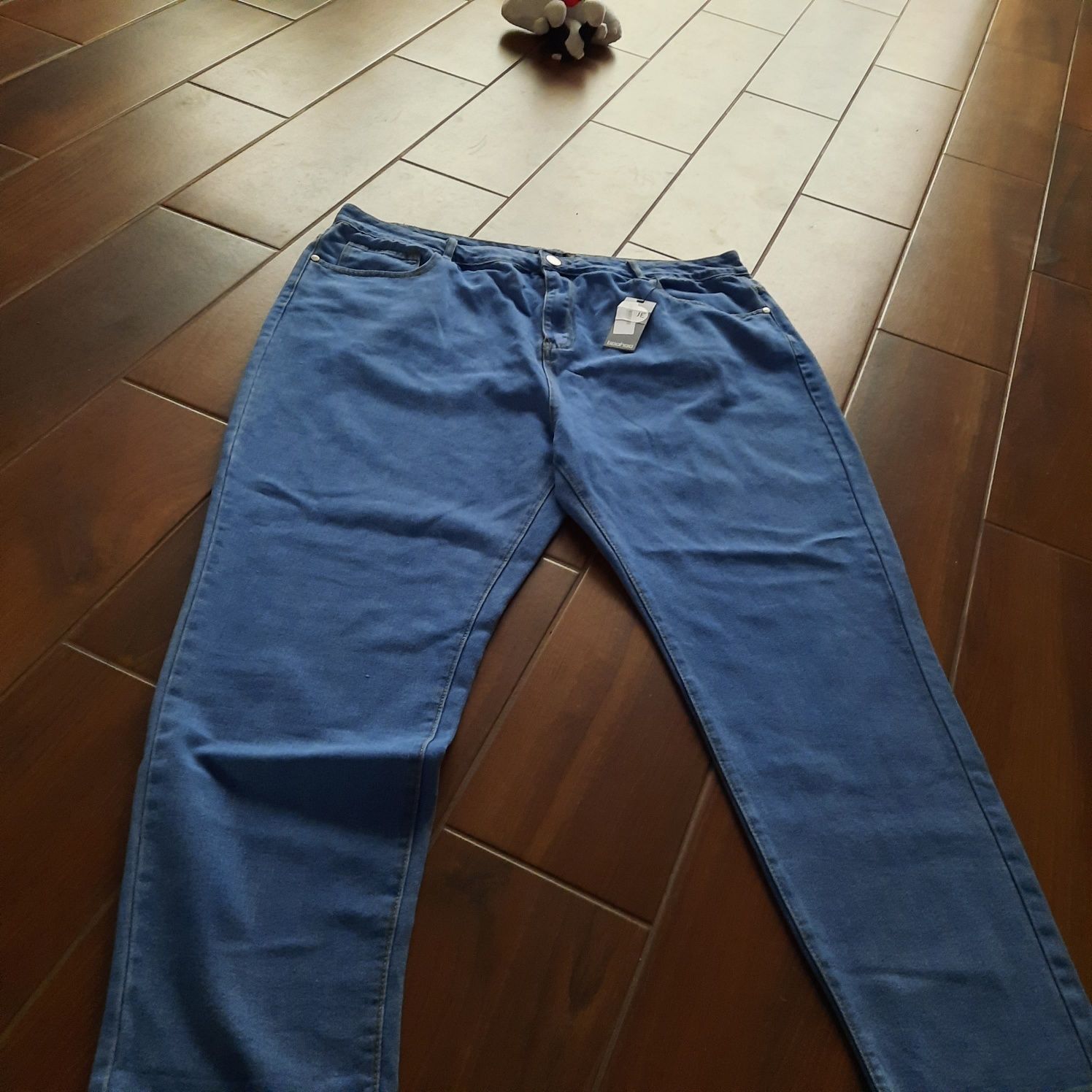 Jeansy niebieskie duży  rozmiar