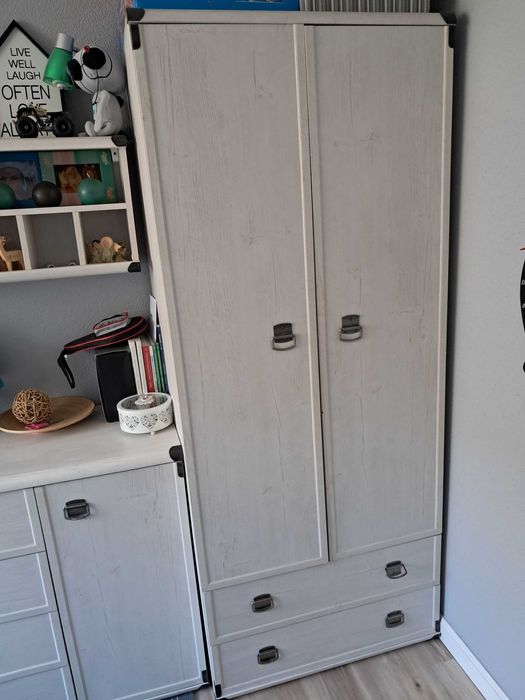 Meble młodzieżowe  BRW szafa, komoda, regał, łóżko