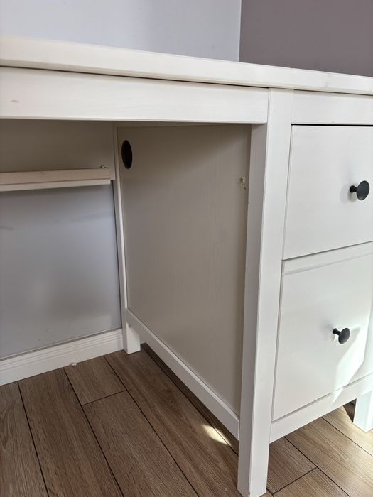 Biurko Hemnes białe, Ikea