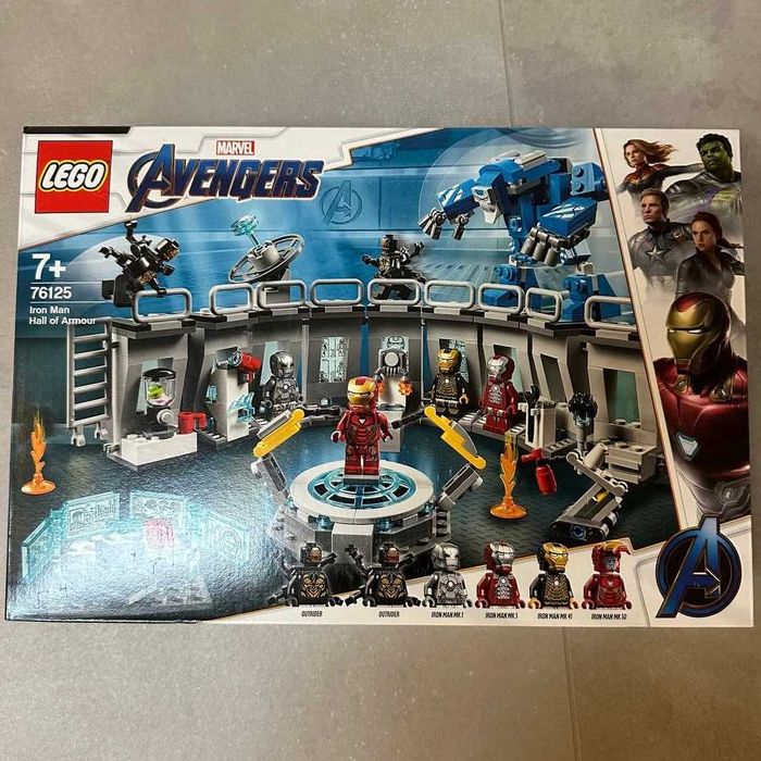 Lego 76125 Зал броні Залізної людини