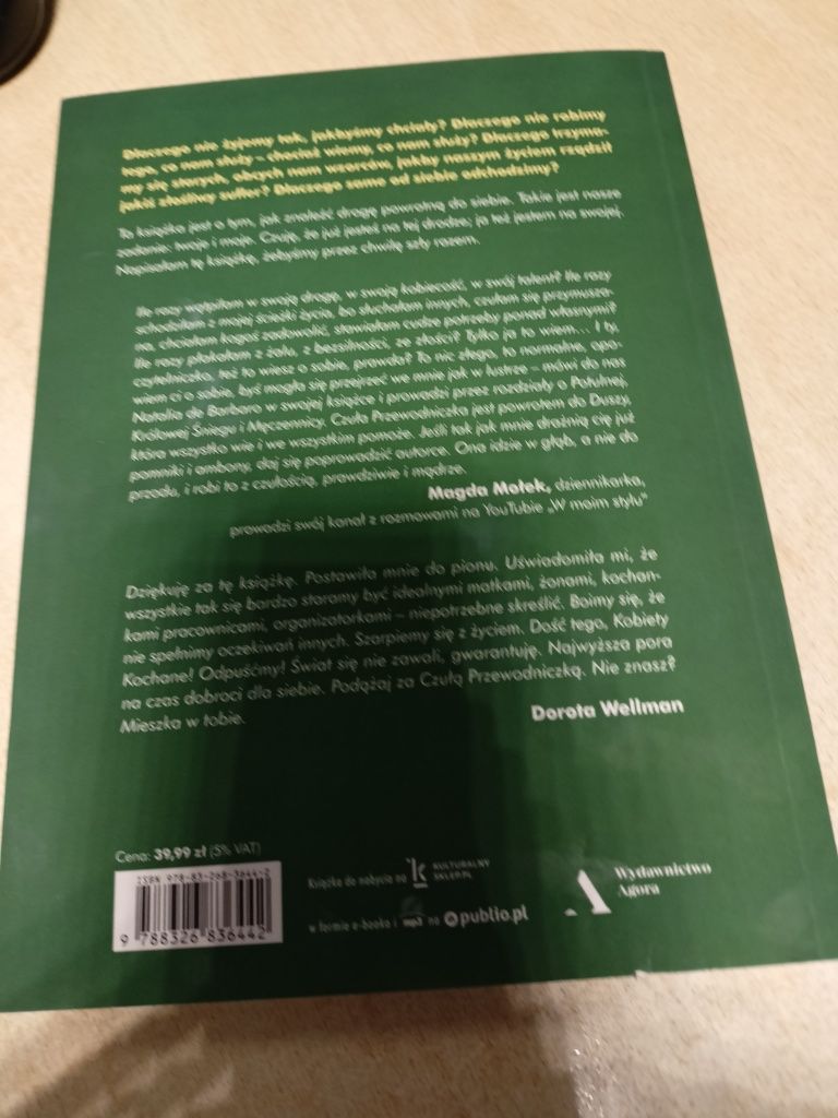 Czuła przewodniczka. Książka