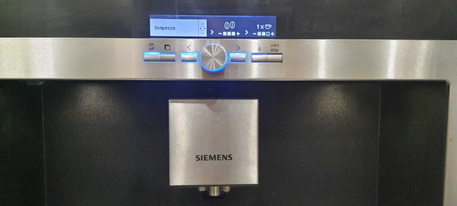 Кавомашина, кавоварка вбудована, автоматична SIEMENS TK76K572