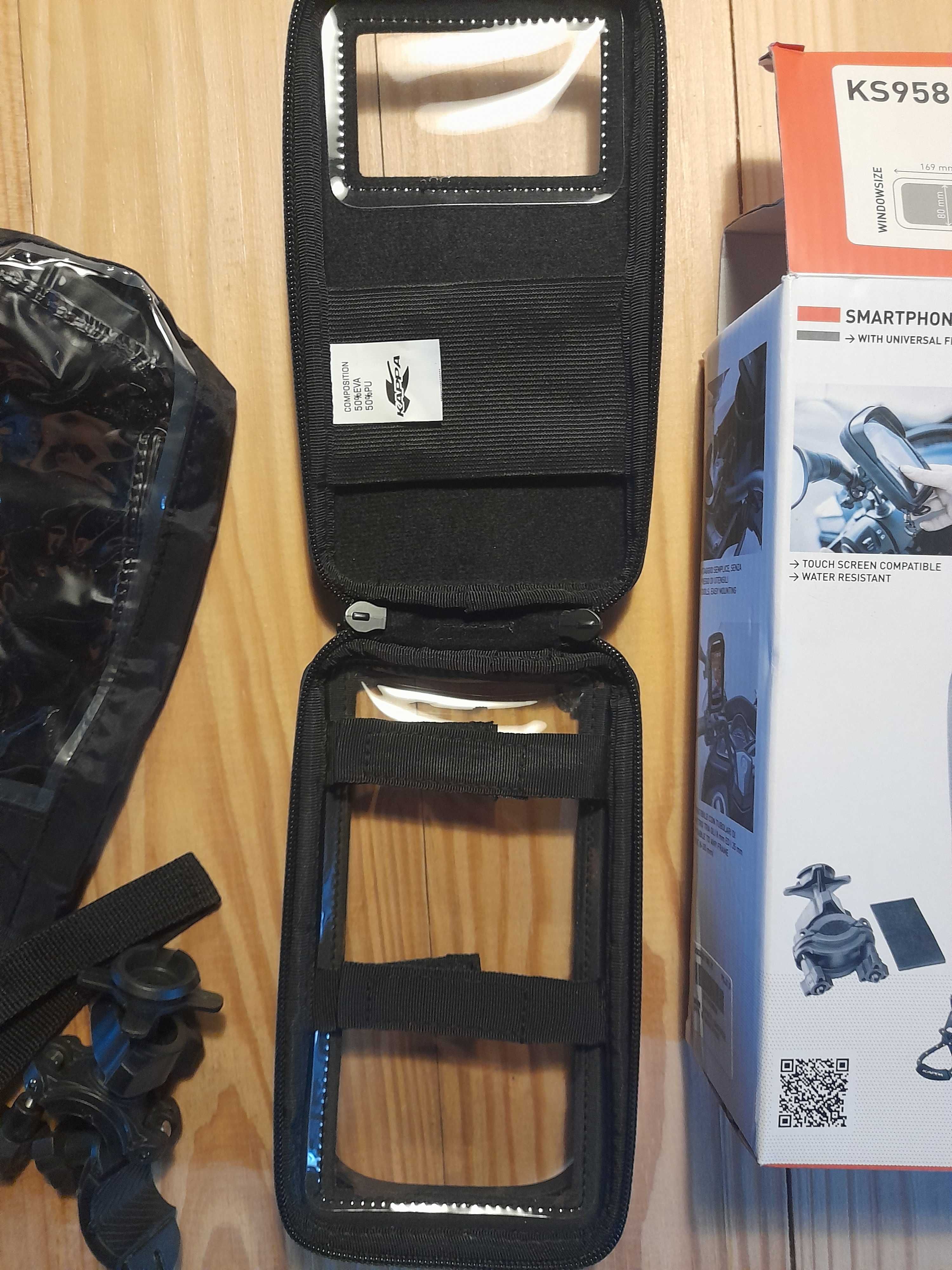 Suporte de telemóvel para scooter/mota ou bicicleta - COMO NOVO!