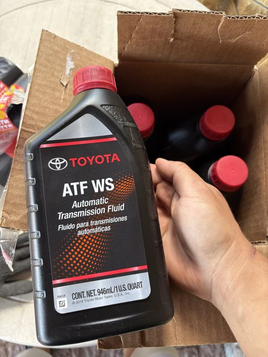 Масло toyota atf ws