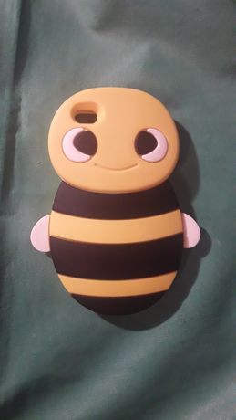 Чехол на телефон детский в виде пчелы 11.5см на 6см