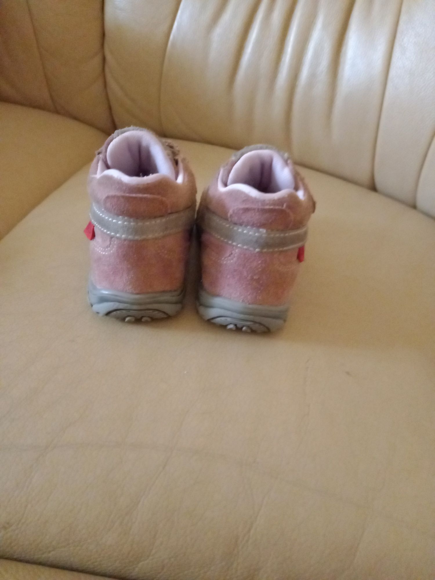 KicKers Skórzane  trzewiczki  buciki wysokie dla dziewczynki  r. 20