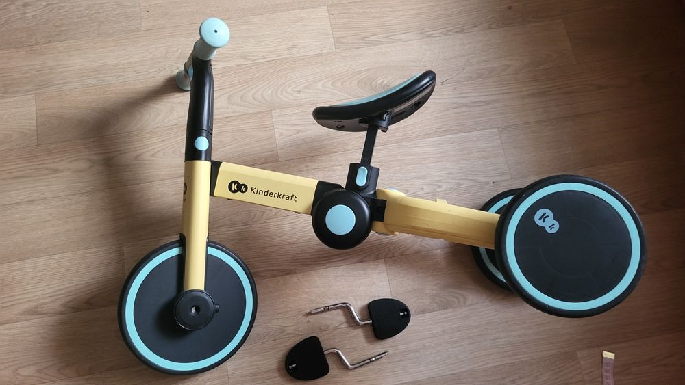 Велосипед-біговел 3 в 1 Kinderkraft 4Trike Sunflower Blue