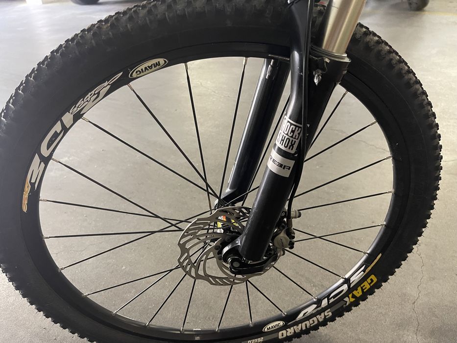 Bicicleta suspensão total rockrider Shimano XT lX