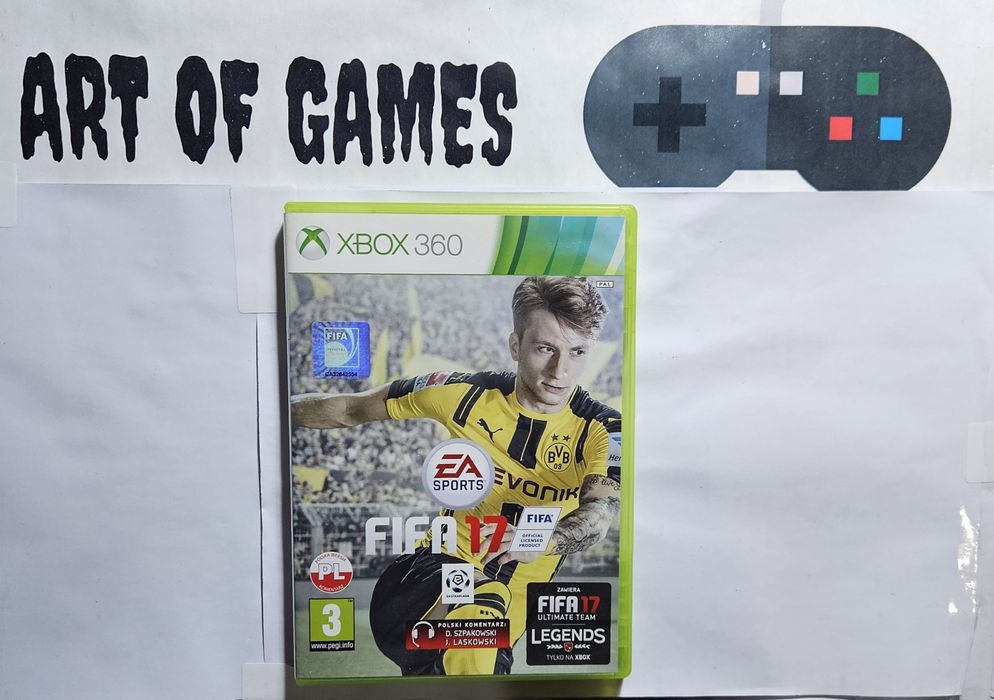 Fifa 17 PL Xbox 360 Xbox360