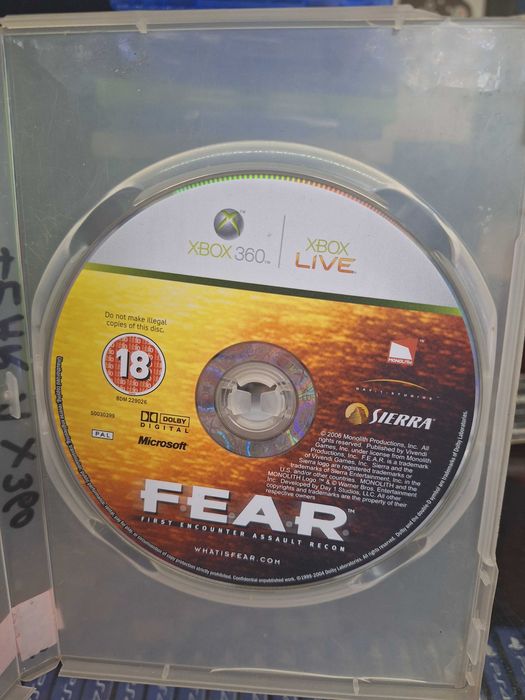 FEAR Xbox 360, BDB, Sklep Centrum Grania