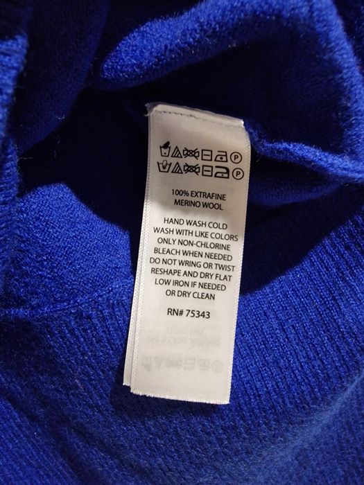 Chabrowy sweterek damski extrafine merino