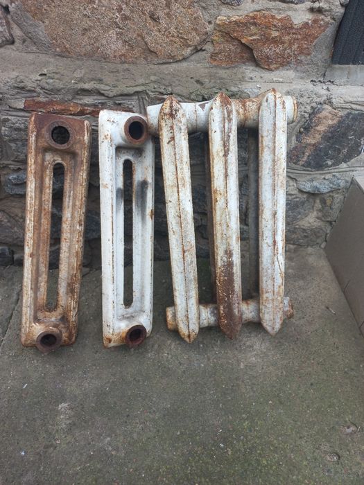 Чугунные радиаторы не было в пользовании