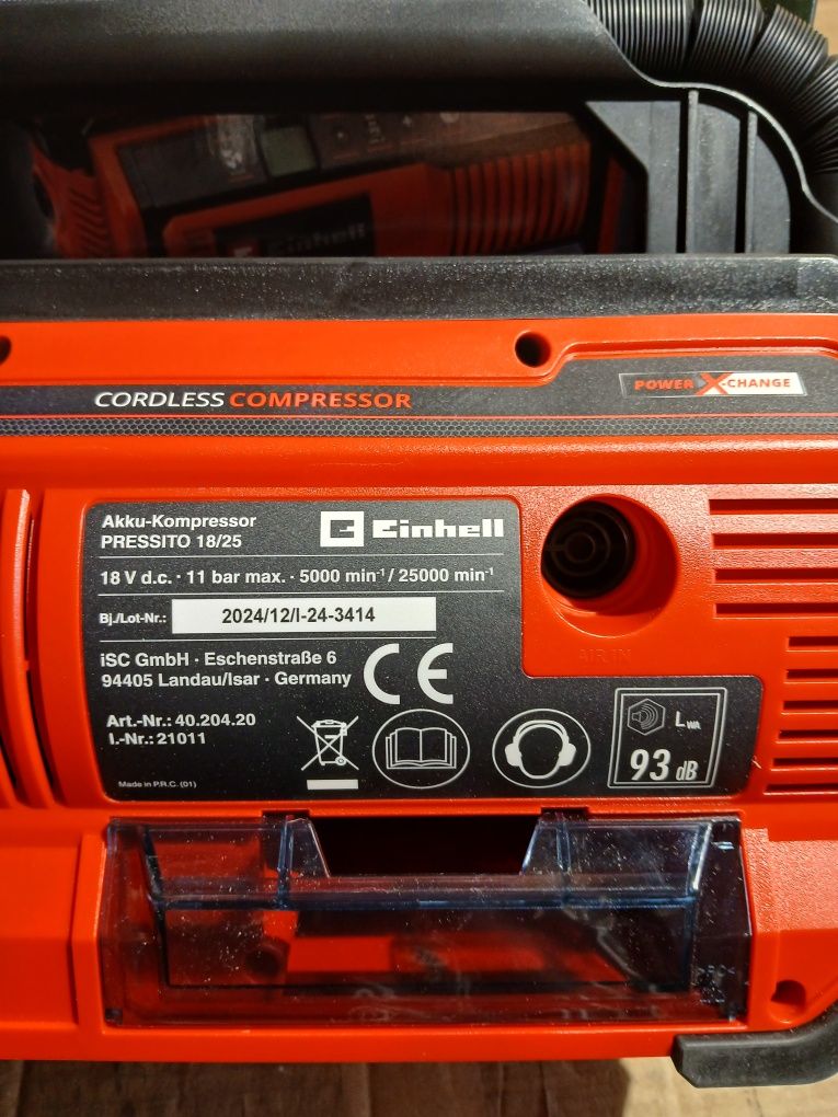 Kompresor pompka Einhell Pressito 18/25