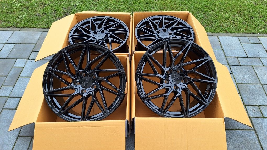 Nowe Alufelgi 5x112 R18 Audi A3 A4 b7 b8 b9 A5 A6 C7 Q3 Q5 Vw Golf VII