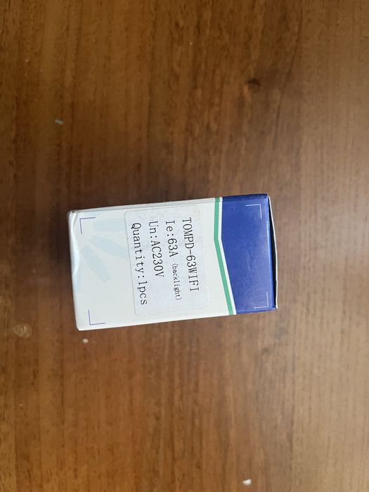 Розумний регульований Автомат Tomzn 1-63А. WiFi.