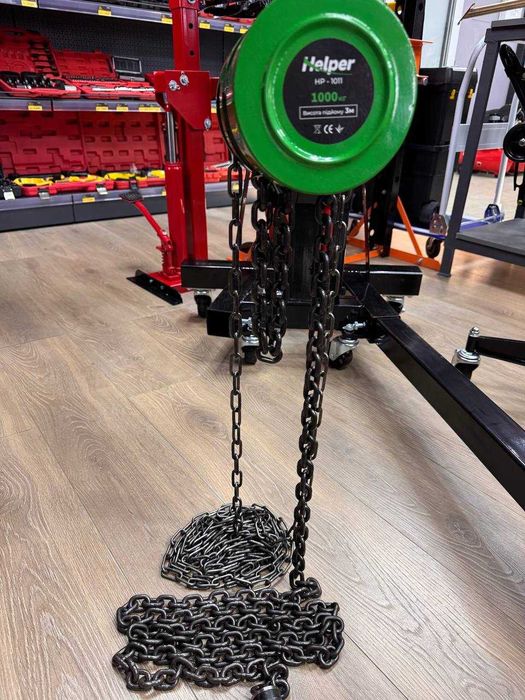 Таль лебідка ручна ланцюгова 1 т 3 м Helper HP-1011 лебедка цепная