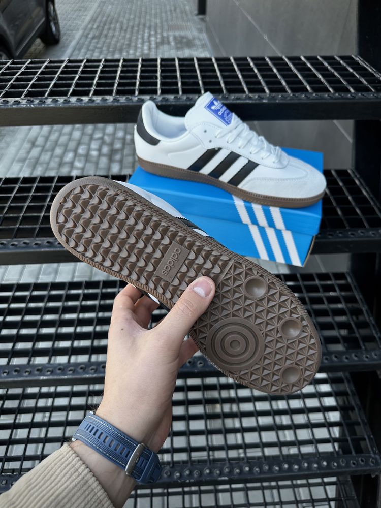 ‼️БЕЗ ПРЕДОПЛАТ‼️41-45 Adidas Samba OG white black | spezial gazelle