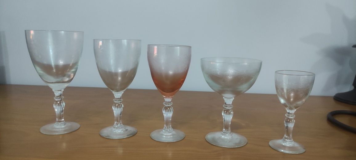 Copos de enxoval, modelo retro