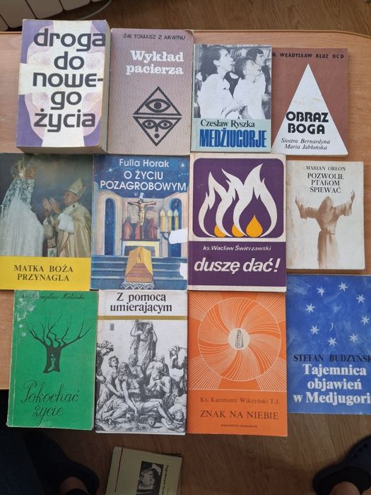 Książki religijne 12szt