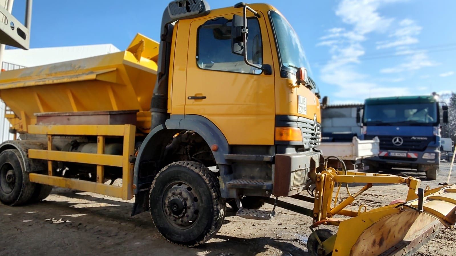 Mercedes Atego 1823  piaskarka 4x4