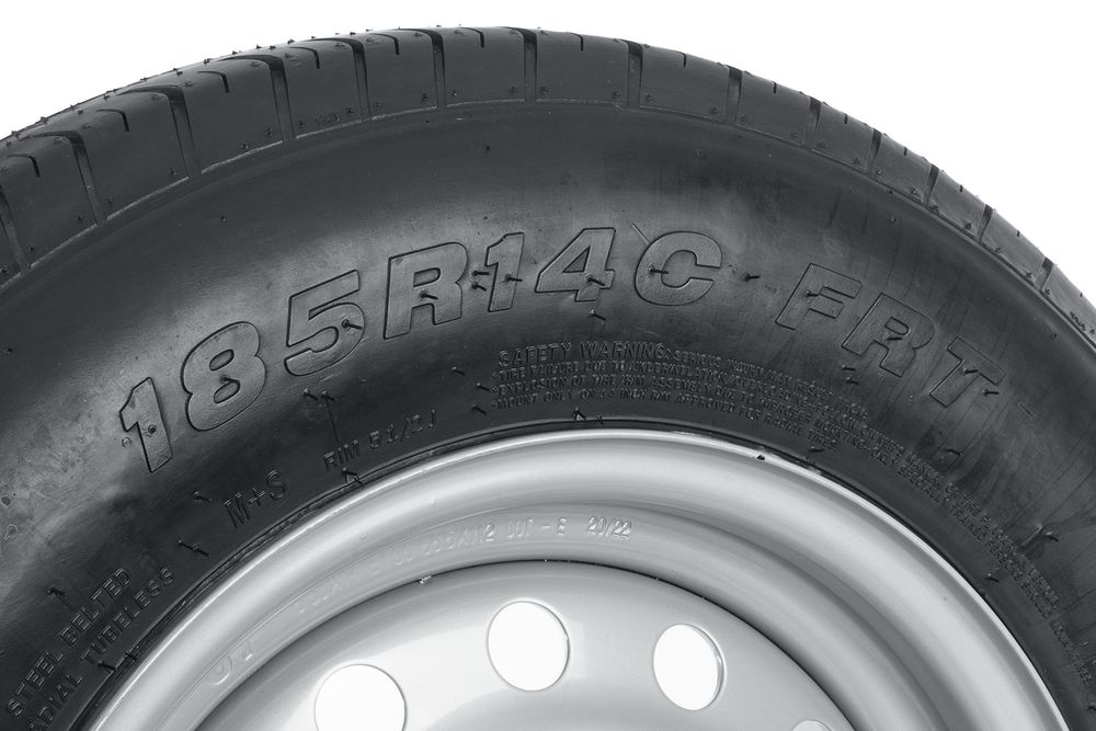 Koło wzmacniane przyczepy 185/80 R14C 104/102N 5,5Jx14"H2 5x112 ET:30