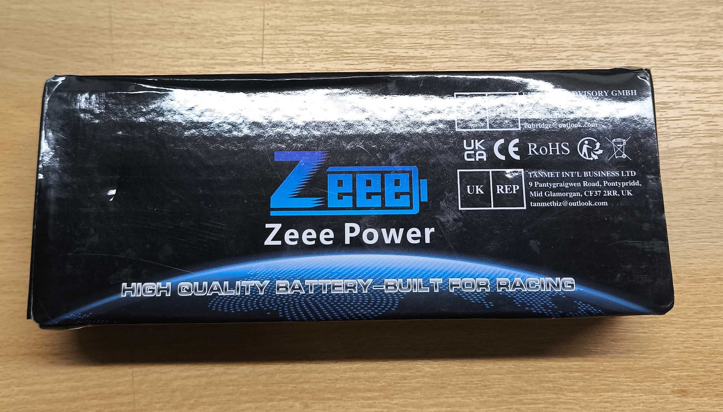2 X Bateria Lipo Zeee 3S 1300mAh 11.1V 120C RC Bateria z XT60 [2359]