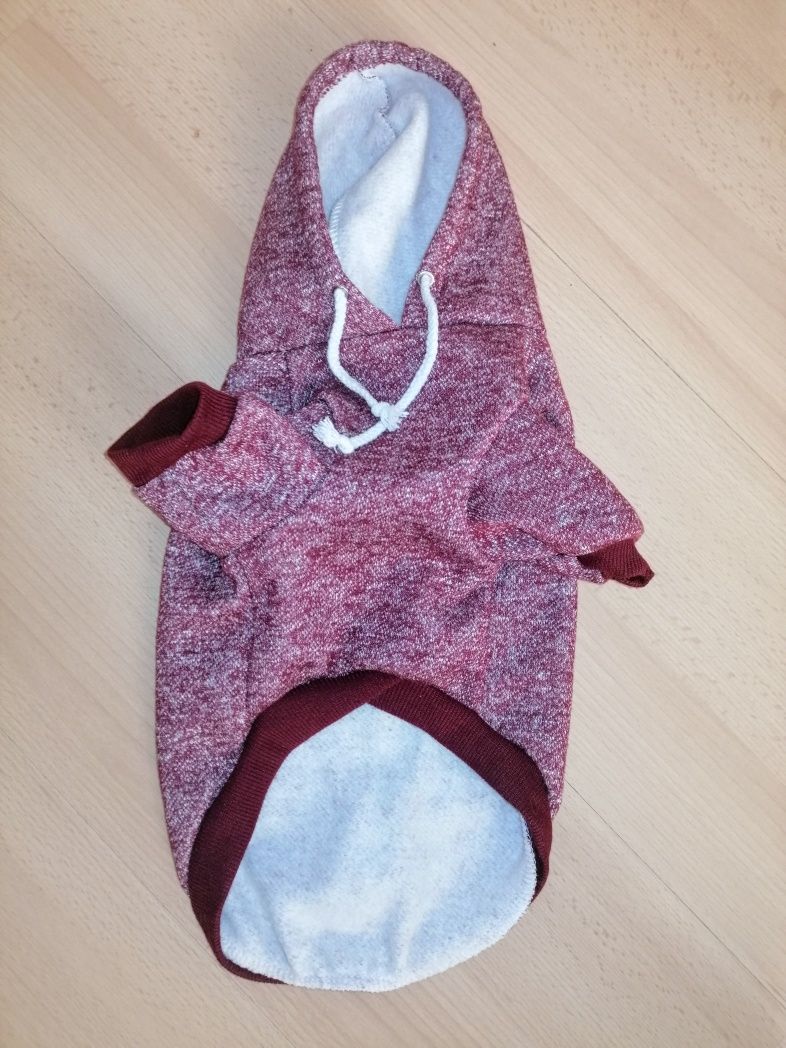 Bluza z kapturem dla małego pieska