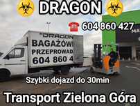 DRAGON Od 49zl Taxi Bagazowe winda,Transport,Przeprowadzki,Wywóz gruzu