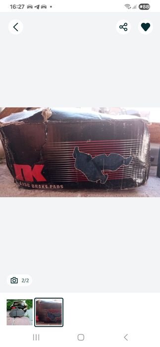 Продаю тормозные колодки передние на Хюндай Матрикс