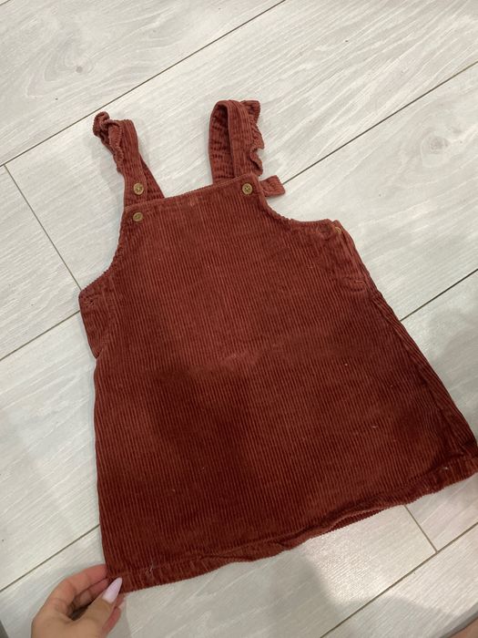 C&A вельветовий сарафан для дівчинки 86/92