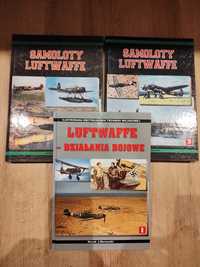 #301 - komplet 3 książek Samoloty Luftwaffe