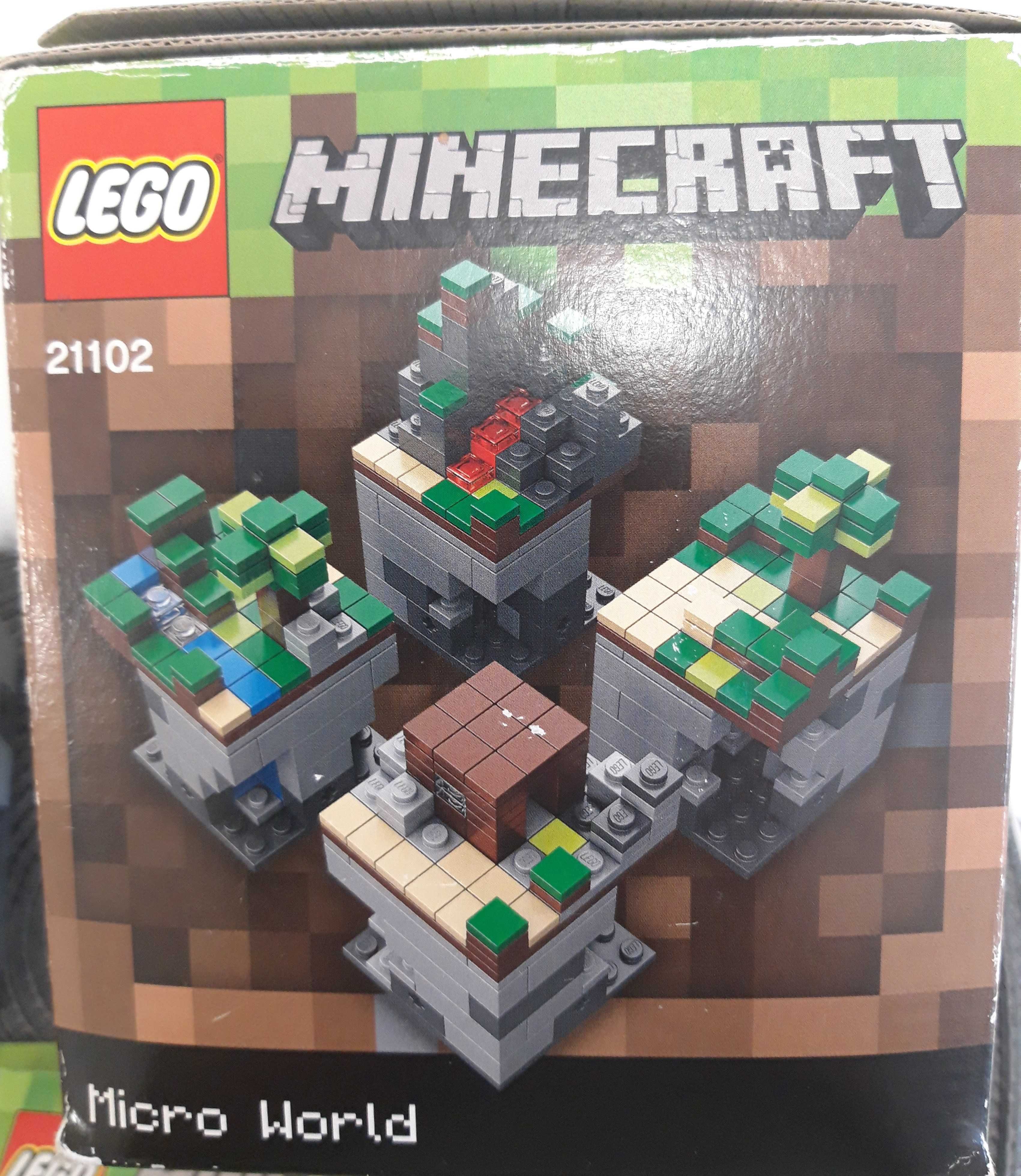 21102 LEGO Minecraft Micro World + Księga Sekretów Ocalałych