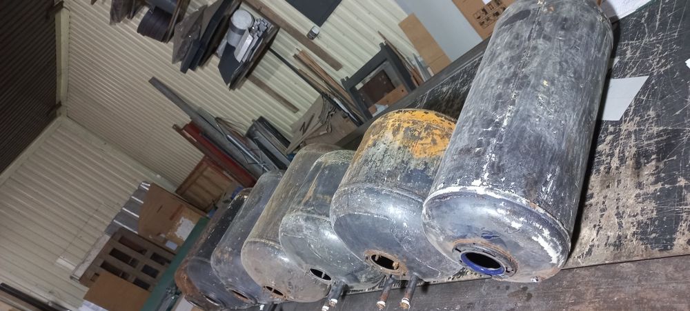 Бойлер нероб. на 100/80та50 л для буржуйки/мангалу, тени до бойлерів