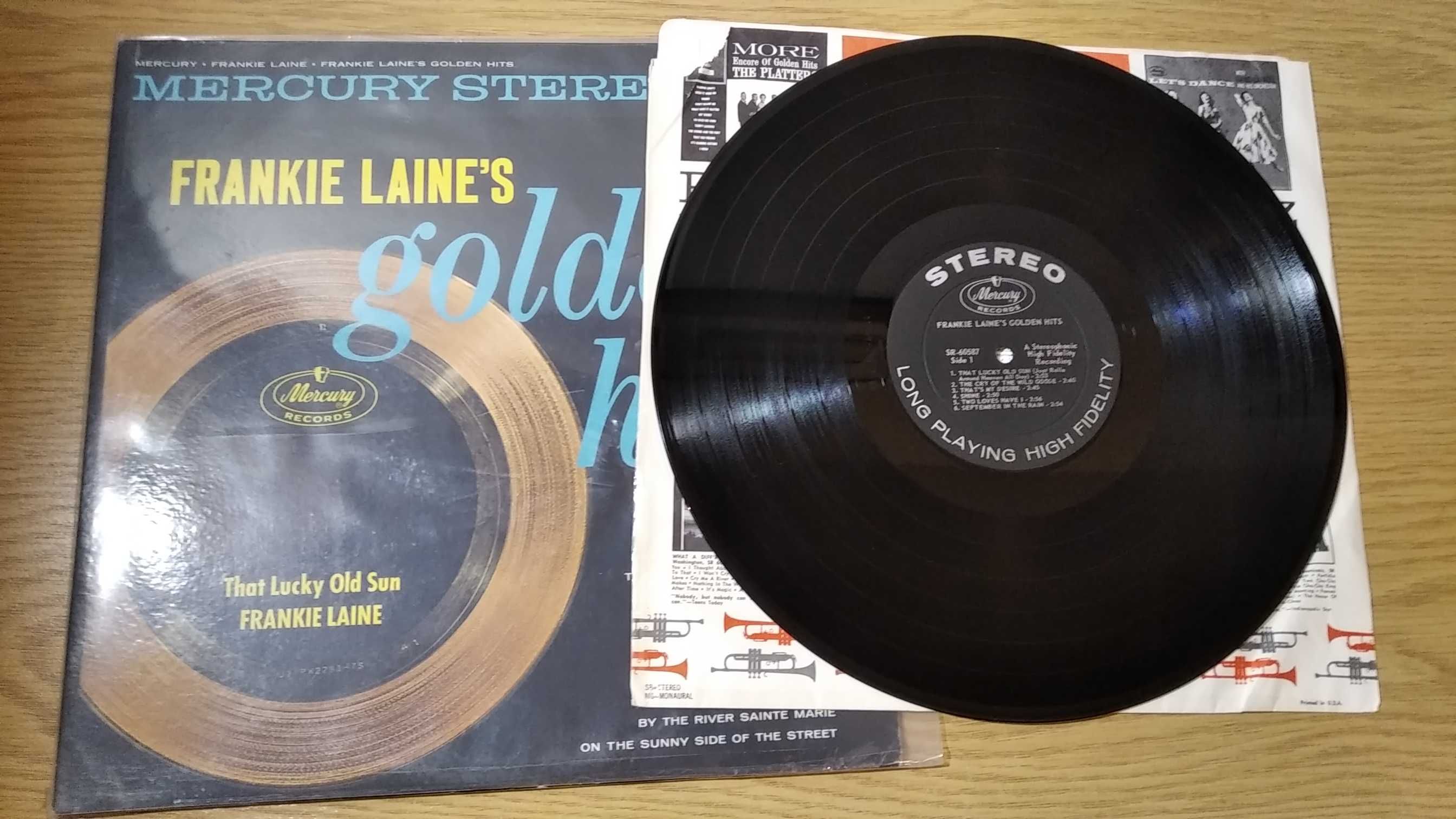 Winyl Frankie Laine's Golden Hits "That lucky old sun" EX