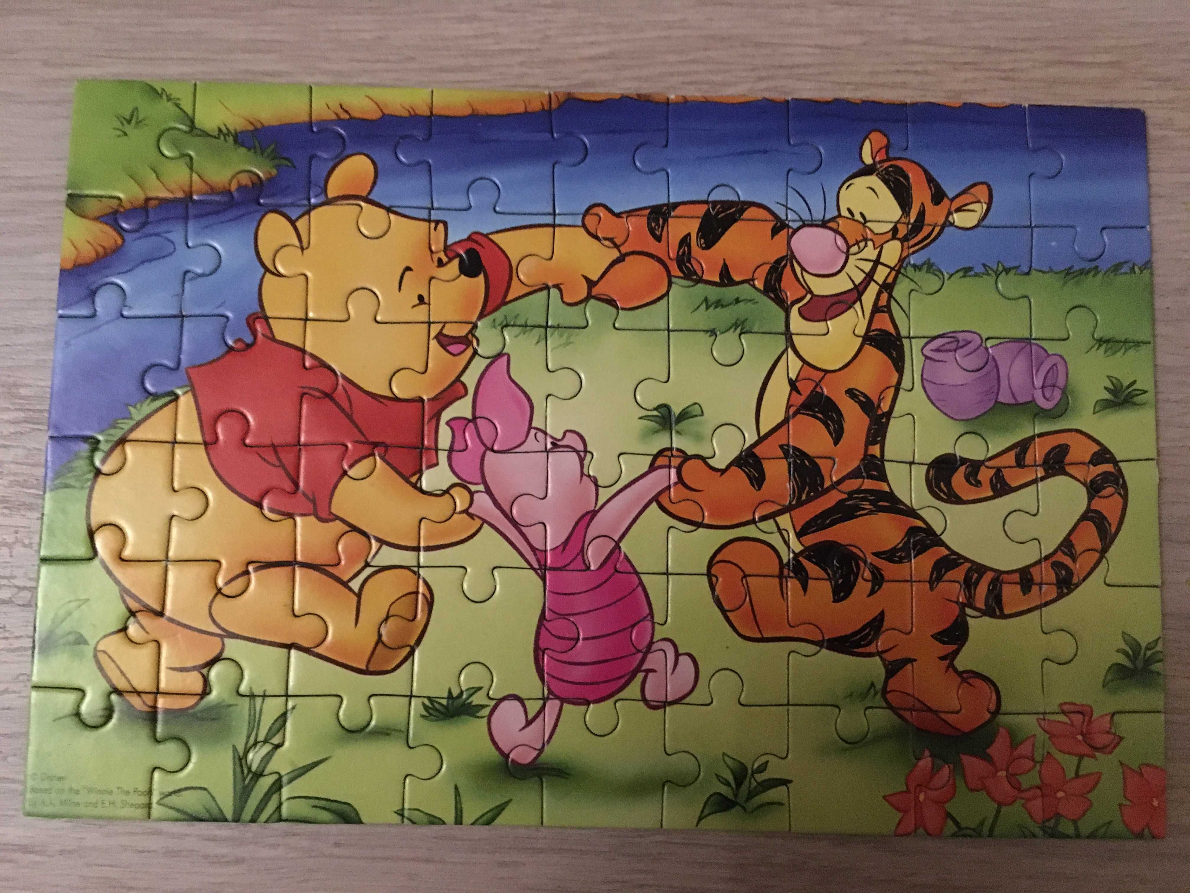 Mini puzzle Kubuś Puchatek, Trefl, 54 elementy