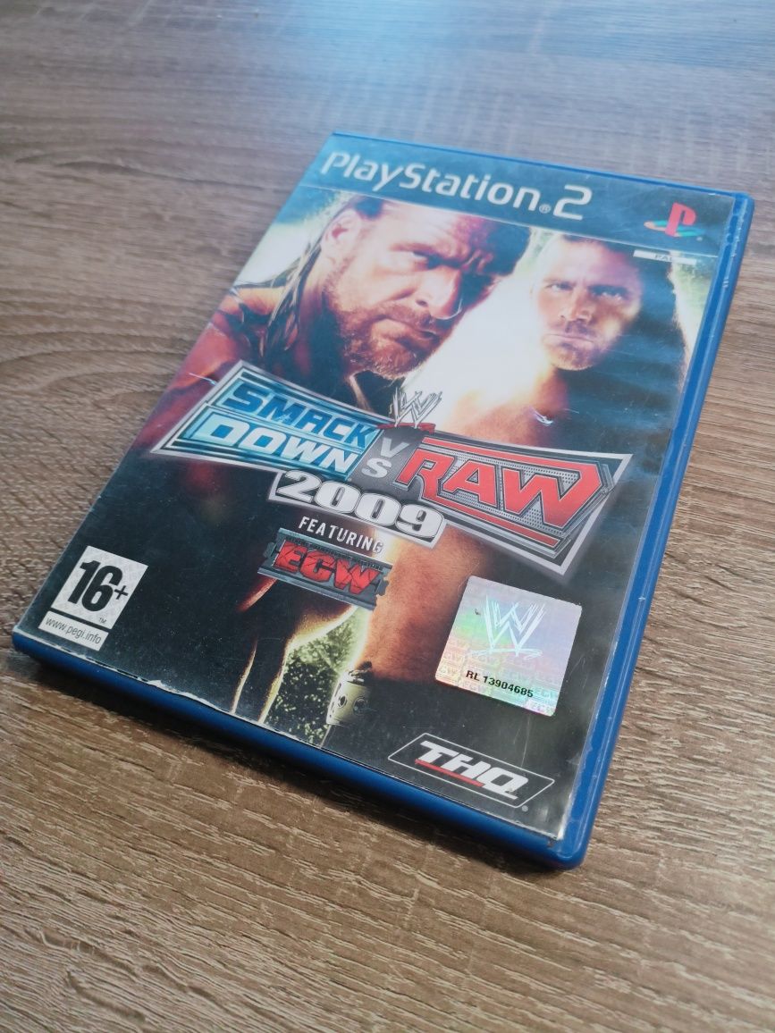 Gra ps2 WWE SmackDown vs Raw 2009 #MD20