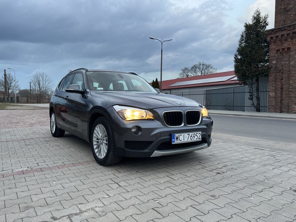 BMW X1 E84 lift 2.0d 2012r Bluetooth, skóry, nawigacja. Zamiana