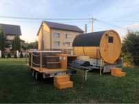 Wynajem mobilnej bali / sauny / jacuzzi / bani / beczki