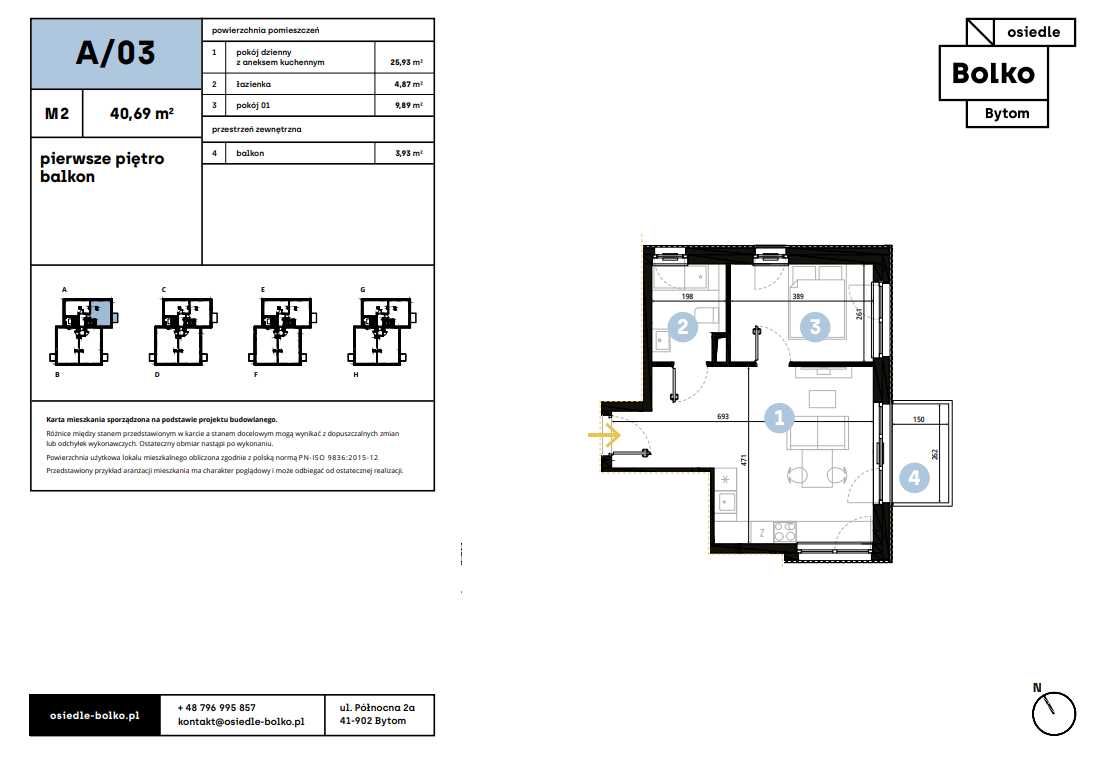 Nowe Mieszkanie 2-pokoje /Balkon/Miejsce Parkingowe/Komórka Lokatorska