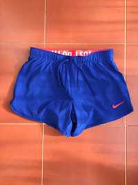 Shorts de Corrida / Running --- NIKE  Dri-Fit   Azul -- Tamanho XS