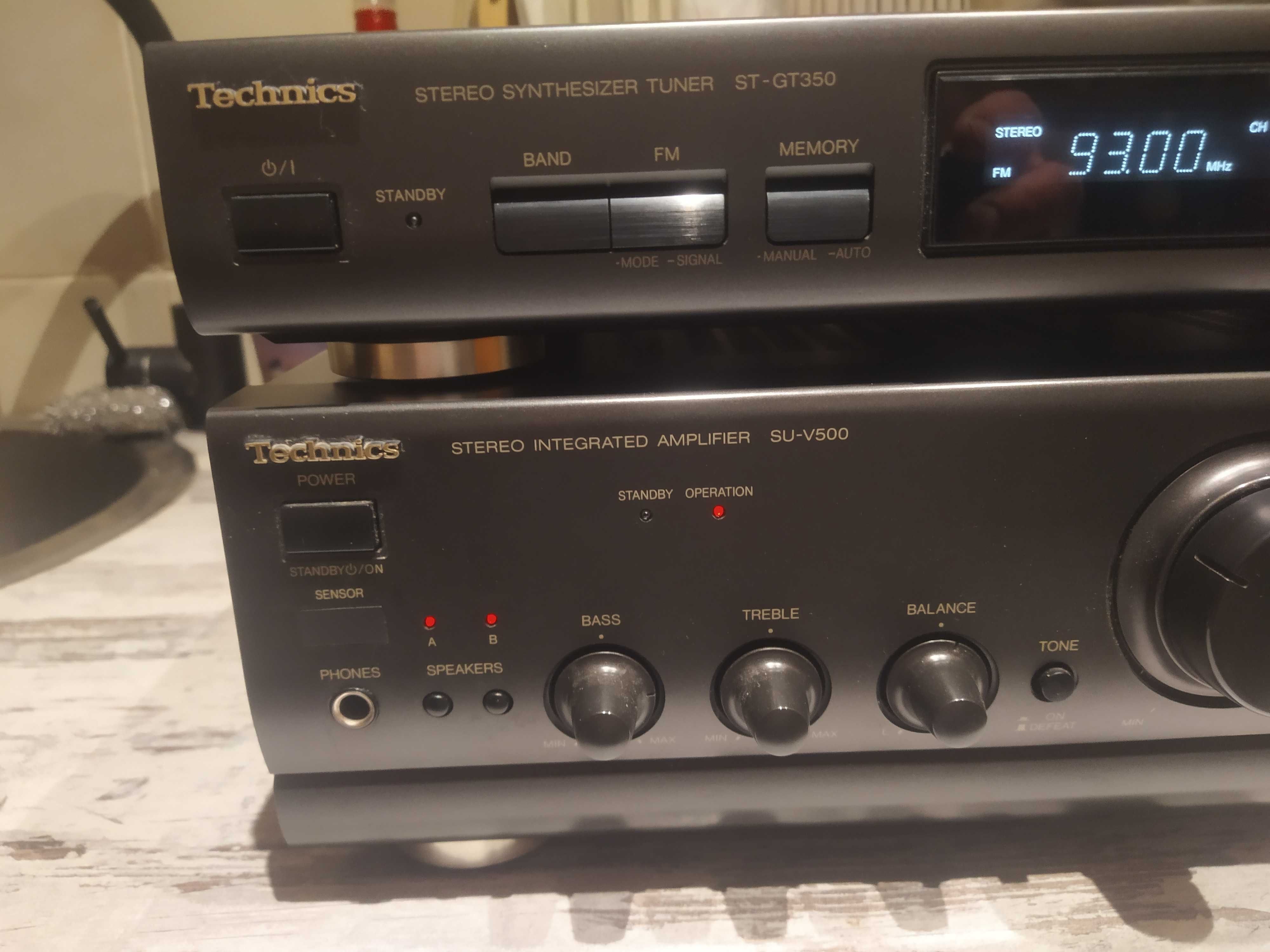 Sprzedam zestaw wzmacniacz i tuner technics.