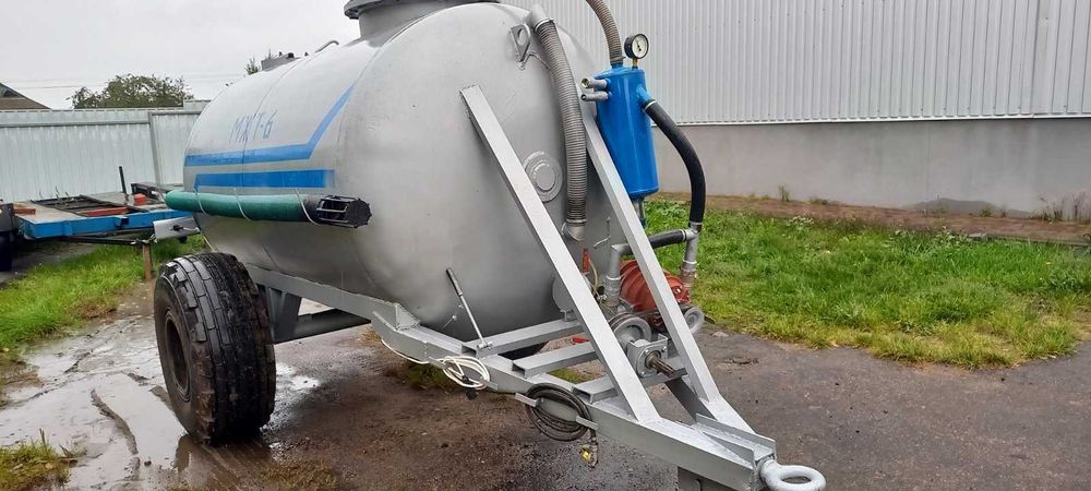 В наявності! Бочка МЖТ-6 (6 м3) для води з помпою або для гноївки