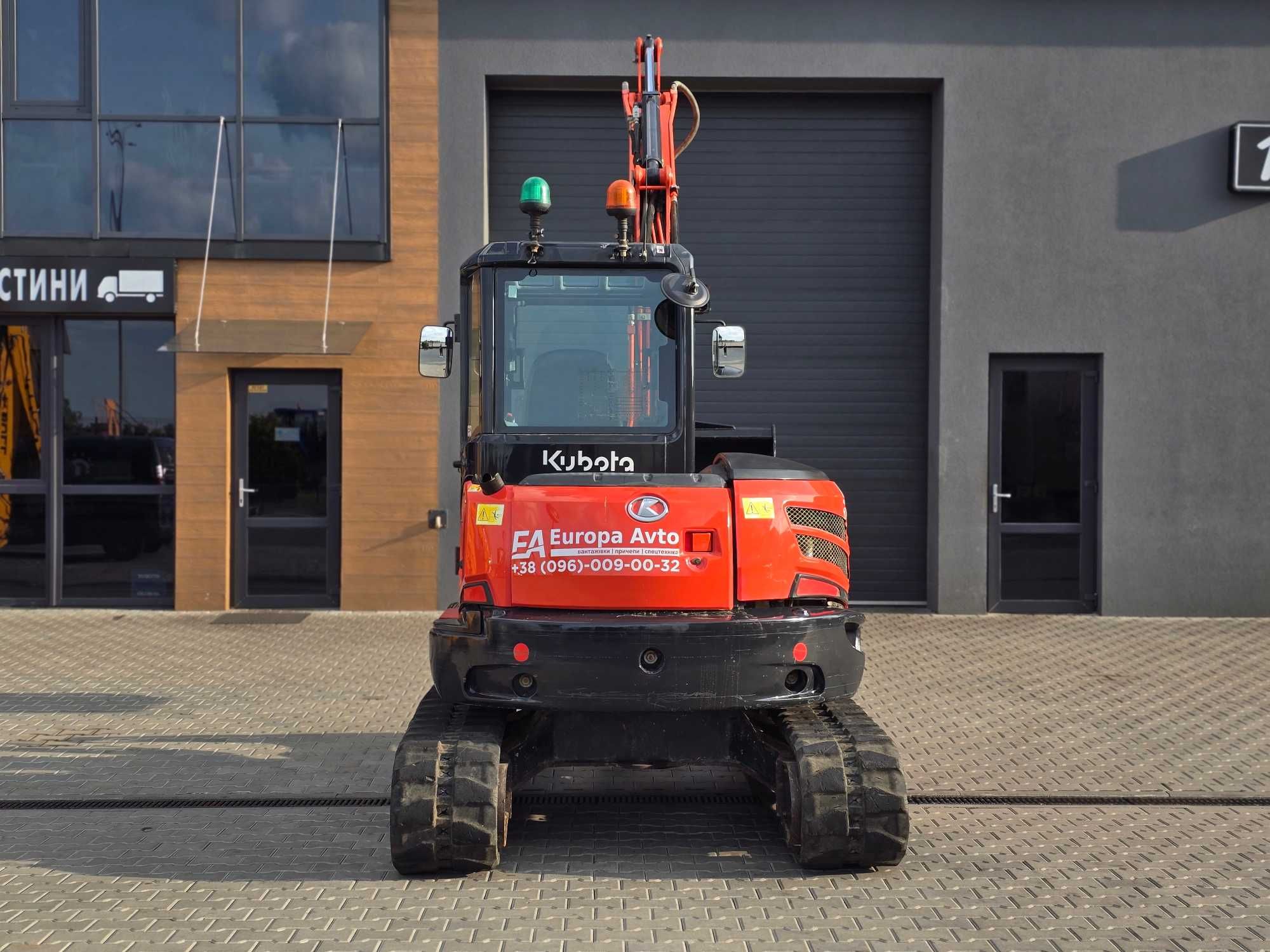 Kubota U55-4 | 2017p |Міні-екскаватор