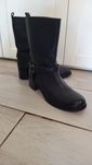 Ботинки кожанные