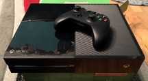 XBOX ONE BLACK+ Pad i sporo gier