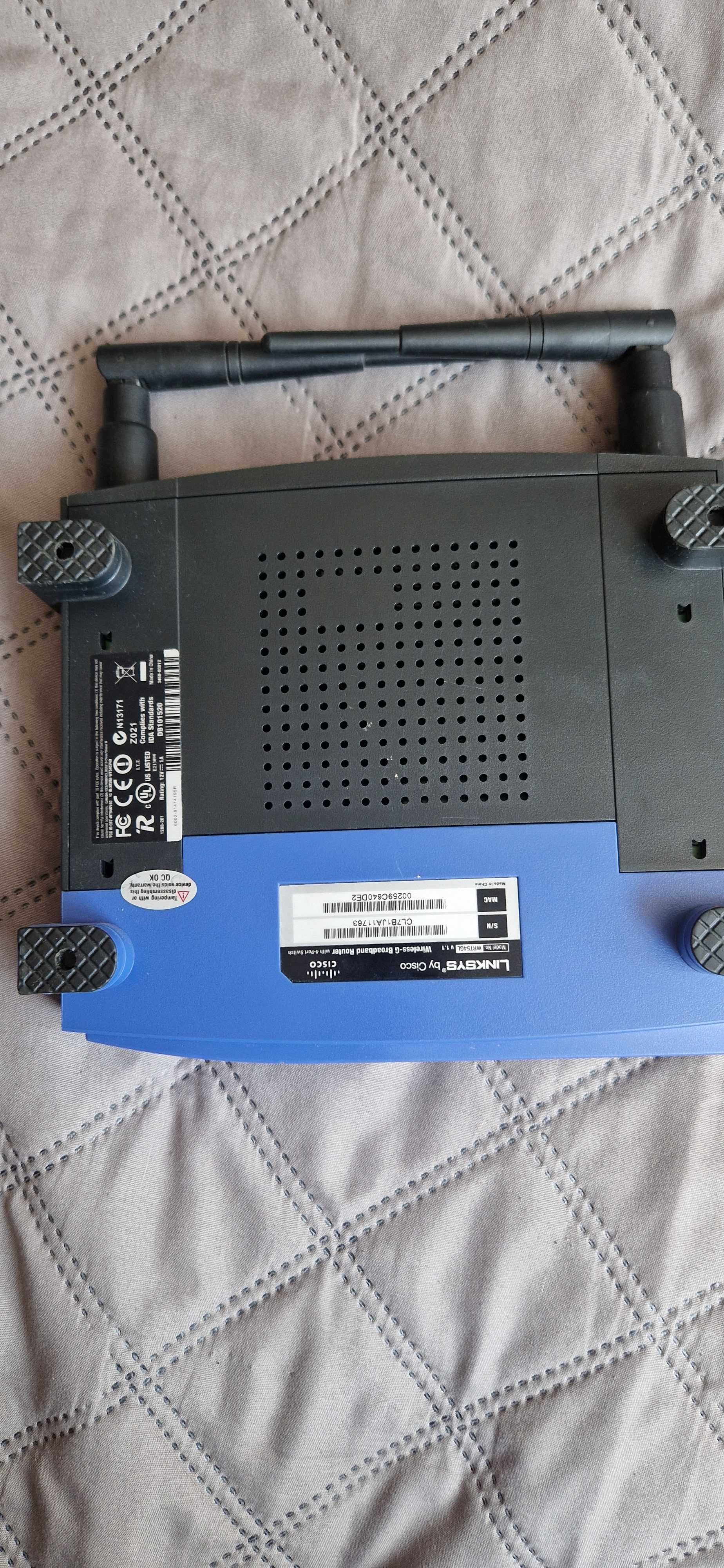 Router wi-fi Witeless-G Linksys